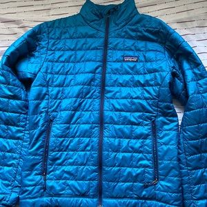 Men’s Patagonia Blue Puff Jacket